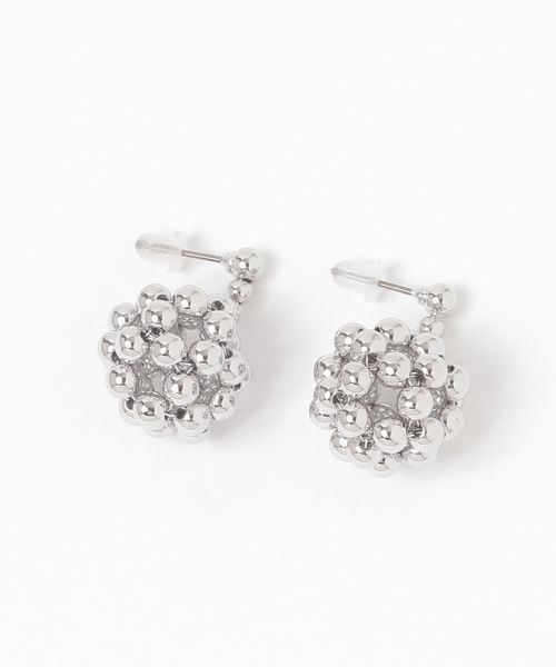 niko and .パール調ボールピアス グレー ウィメンズグッズ ニコアンド 313730 and ST アンドエスティ(旧ドットエスティ) niko and .パール調ボールピアス グレー ウィメンズグッズ ニコアンド 313730 and ST アンドエスティ(旧ドットエスティ)