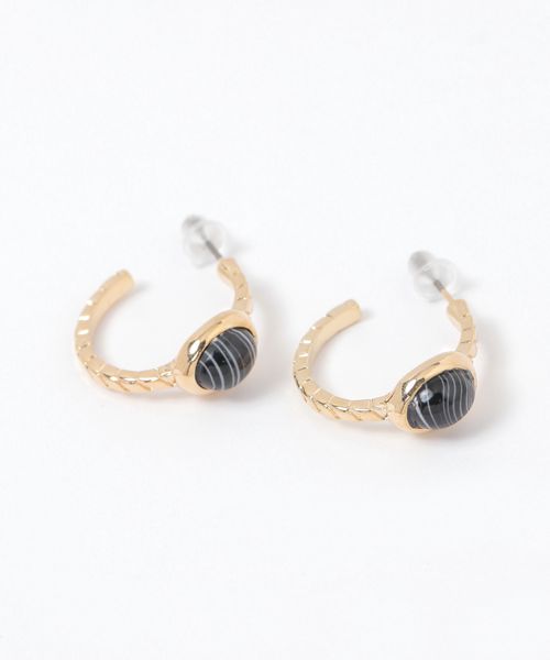 niko and .カラーストーンC型ピアス シルバー ウィメンズグッズ ニコアンド 313742 and ST アンドエスティ(旧ドットエスティ) niko and .カラーストーンC型ピアス シルバー ウィメンズグッズ ニコアンド 313742 and ST アンドエスティ(旧ドットエスティ)