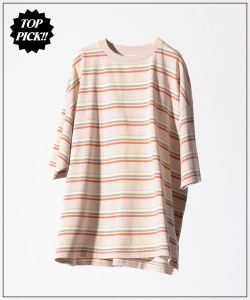 niko and .【北村匠海さん着用アイテム】USAコットンショートスリーブTシャツ ライトベージュ メンズインナー ニコアンド 316573 and ST アンドエスティ(旧ドットエスティ) niko and .【北村匠海さん着用アイテム】USAコットンショートスリーブTシャツ ライトベージュ メンズインナー ニコアンド 316573 and ST アンドエスティ(旧ドットエスティ)