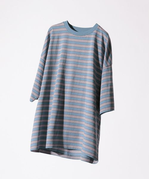 niko and .【北村匠海さん着用アイテム】USAコットンショートスリーブTシャツ ライトブルー メンズインナー ニコアンド 316573 and ST アンドエスティ(旧ドットエスティ) niko and .【北村匠海さん着用アイテム】USAコットンショートスリーブTシャツ ライトブルー メンズインナー ニコアンド 316573 and ST アンドエスティ(旧ドットエスティ)