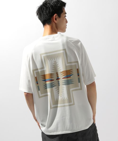 niko and .【PENDLETON(ペンドルトン)】別注バックプリントドライポケットT ライトグレー L メンズインナー ニコアンド 320388 and ST アンドエスティ(旧ドットエスティ) niko and .【PENDLETON(ペンドルトン)】別注バックプリントドライポケットT ライトグレー L メンズインナー ニコアンド 320388 and ST アンドエスティ(旧ドットエスティ)