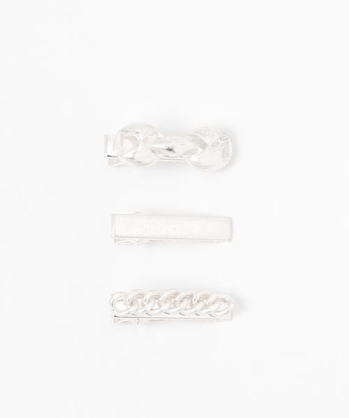 niko and .メタル3SETヘアクリップ グレー ウィメンズグッズ ニコアンド 320845 and ST アンドエスティ(旧ドットエスティ) niko and .メタル3SETヘアクリップ グレー ウィメンズグッズ ニコアンド 320845 and ST アンドエスティ(旧ドットエスティ)