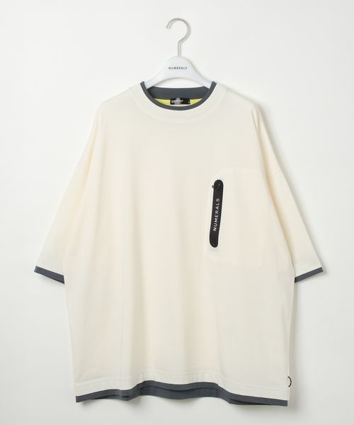 niko and .【NUMERALS】フェイクレイヤードTEE ライトグレー M NUMERALS ニコアンド 322111 and ST アンドエスティ(旧ドットエスティ) niko and .【NUMERALS】フェイクレイヤードTEE ライトグレー M NUMERALS ニコアンド 322111 and ST アンドエスティ(旧ドットエスティ)
