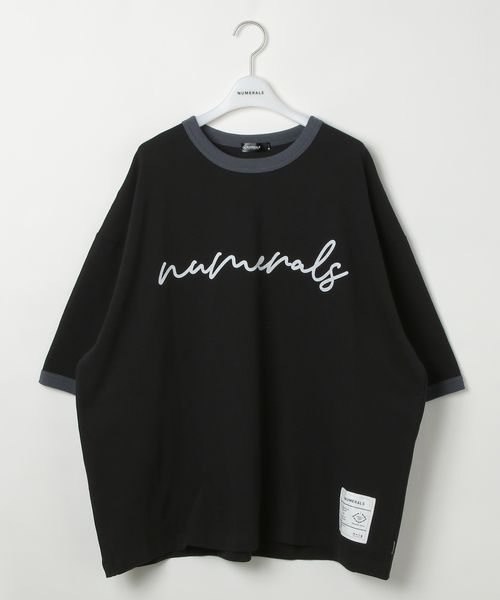 niko and .【NUMERALS】リンガーT シルバー L NUMERALS ニコアンド 322198 and ST アンドエスティ(旧ドットエスティ) niko and .【NUMERALS】リンガーT シルバー L NUMERALS ニコアンド 322198 and ST アンドエスティ(旧ドットエスティ)