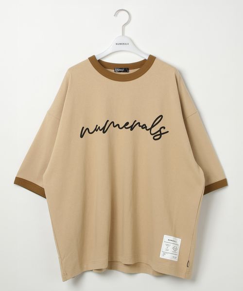 niko and .【NUMERALS】リンガーT ブラウン M NUMERALS ニコアンド 322198 and ST アンドエスティ(旧ドットエスティ) niko and .【NUMERALS】リンガーT ブラウン M NUMERALS ニコアンド 322198 and ST アンドエスティ(旧ドットエスティ)