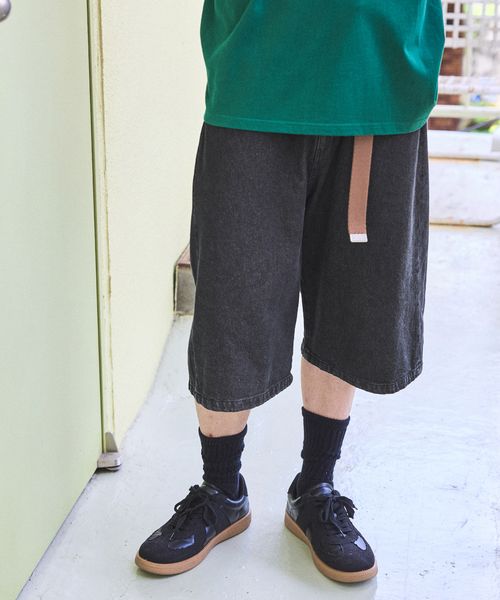 niko and .ワイド5ポケットデニムショートパンツ シルバー L メンズボトムス ニコアンド 323346 and ST アンドエスティ(旧ドットエスティ) niko and .ワイド5ポケットデニムショートパンツ シルバー L メンズボトムス ニコアンド 323346 and ST アンドエスティ(旧ドットエスティ)
