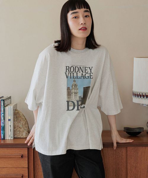 niko and .バック布帛CITYフォトTシャツ ライトベージュ FREE ウィメンズインナー ニコアンド 323578 and ST アンドエスティ(旧ドットエスティ) niko and .バック布帛CITYフォトTシャツ ライトベージュ FREE ウィメンズインナー ニコアンド 323578 and ST アンドエスティ(旧ドットエスティ)
