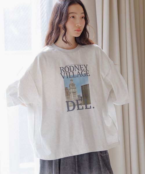 niko and .バック布帛CITYフォトTシャツ ライトベージュ FREE ウィメンズインナー ニコアンド 323578 and ST アンドエスティ(旧ドットエスティ) niko and .バック布帛CITYフォトTシャツ ライトベージュ FREE ウィメンズインナー ニコアンド 323578 and ST アンドエスティ(旧ドットエスティ)