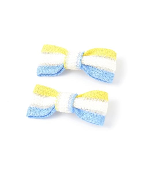 niko and .リボン2SETヘアクリップ ライトブルー ウィメンズグッズ ニコアンド 323786 and ST アンドエスティ(旧ドットエスティ) niko and .リボン2SETヘアクリップ ライトブルー ウィメンズグッズ ニコアンド 323786 and ST アンドエスティ(旧ドットエスティ)