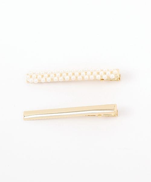 niko and .ビーズ2Pヘアクリップ イエロー ウィメンズグッズ ニコアンド 324034 and ST アンドエスティ(旧ドットエスティ) niko and .ビーズ2Pヘアクリップ イエロー ウィメンズグッズ ニコアンド 324034 and ST アンドエスティ(旧ドットエスティ)