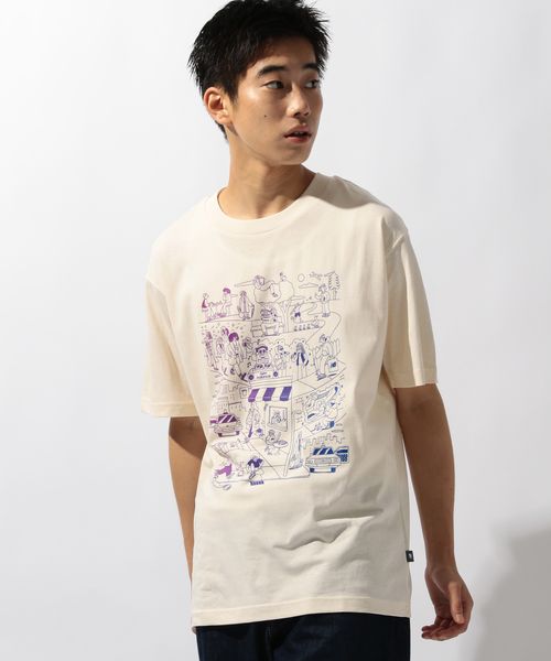 niko and .【New Balance(ニューバランス)】Athletics カルチャーミューラルTシャツ ベージュ L メンズインナー ニコアンド 324534 and ST アンドエスティ(旧ドットエスティ) niko and .【New Balance(ニューバランス)】Athletics カルチャーミューラルTシャツ ベージュ L メンズインナー ニコアンド 324534 and ST アンドエスティ(旧ドットエスティ)