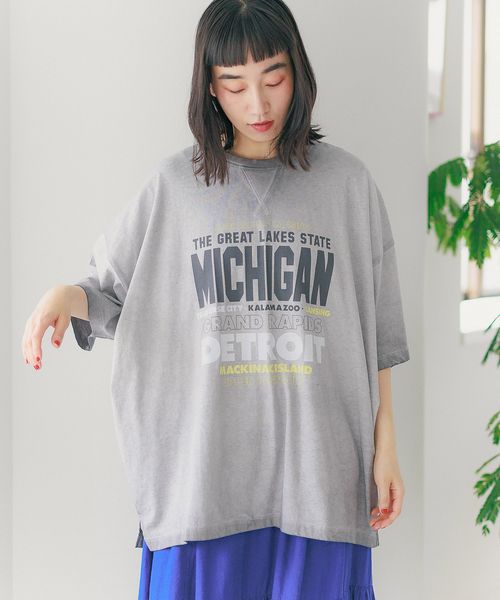 niko and .フェードロゴチュニックTシャツ チャコールグレー FREE ウィメンズインナー ニコアンド 325112 and ST アンドエスティ(旧ドットエスティ) niko and .フェードロゴチュニックTシャツ チャコールグレー FREE ウィメンズインナー ニコアンド 325112 and ST アンドエスティ(旧ドットエスティ)