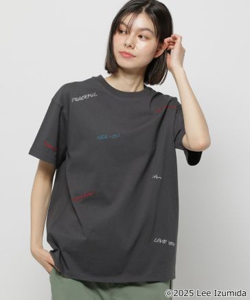 【国内正規品】 IZUMIDA LEE(イズミダ アソートグラフィックT リー)】コラボ トップス
