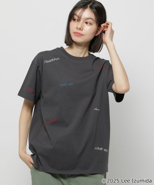 niko and .【IZUMIDA LEE(イズミダ リー)】コラボ アソートグラフィックTシャツ チャコールグレー M ウィメンズインナー ニコアンド 325129 and ST アンドエスティ(旧ドットエスティ) niko and .【IZUMIDA LEE(イズミダ リー)】コラボ アソートグラフィックTシャツ チャコールグレー M ウィメンズインナー ニコアンド 325129 and ST アンドエスティ(旧ドットエスティ)