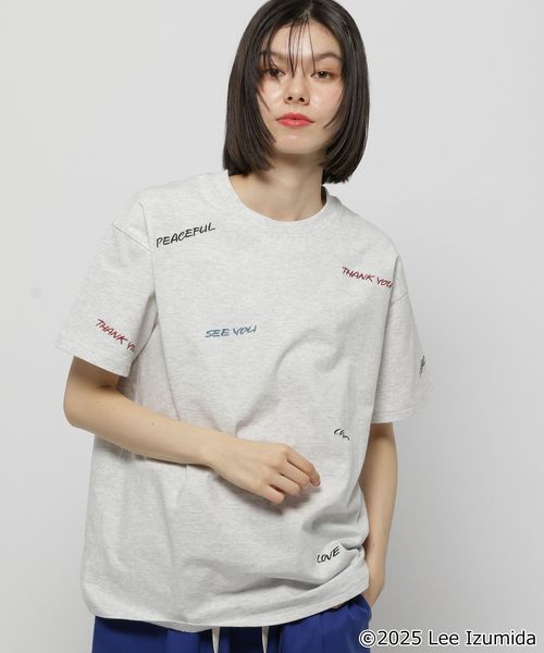 niko and .【IZUMIDA LEE(イズミダ リー)】コラボ アソートグラフィックTシャツ ライトベージュ M ウィメンズインナー ニコアンド 325129 and ST アンドエスティ(旧ドットエスティ) niko and .【IZUMIDA LEE(イズミダ リー)】コラボ アソートグラフィックTシャツ ライトベージュ M ウィメンズインナー ニコアンド 325129 and ST アンドエスティ(旧ドットエスティ)
