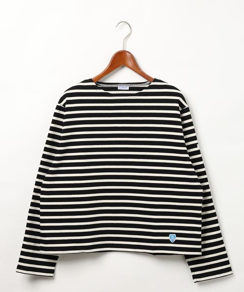 niko and .【ORCIVAL(オーシバル)】ワイドボーダープルオーバー シルバー FREE ウィメンズインナー ニコアンド 326447 and ST アンドエスティ（旧ドットエスティ）