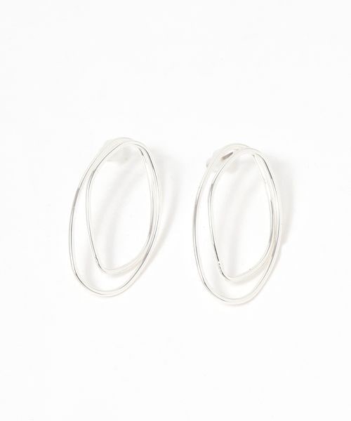 niko and .ダブルサークルピアス グレー ウィメンズグッズ ニコアンド 326469 and ST アンドエスティ(旧ドットエスティ) niko and .ダブルサークルピアス グレー ウィメンズグッズ ニコアンド 326469 and ST アンドエスティ(旧ドットエスティ)