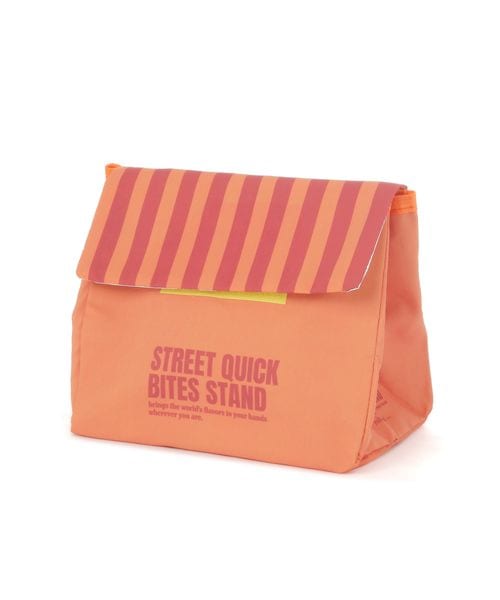 niko and .オリジナル保冷バッグ【STREET QUICK BITES STAND】 ランチ オレンジ ニコアンド 327380 and ST アンドエスティ(旧ドットエスティ) niko and .オリジナル保冷バッグ【STREET QUICK BITES STAND】 ランチ オレンジ ニコアンド 327380 and ST アンドエスティ(旧ドットエスティ)