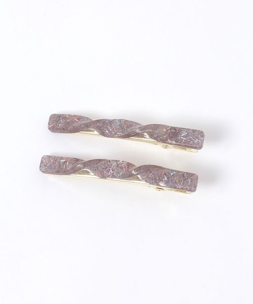 niko and .ツイストラメヘアクリップ グレー ウィメンズグッズ ニコアンド 328640 and ST アンドエスティ(旧ドットエスティ) niko and .ツイストラメヘアクリップ グレー ウィメンズグッズ ニコアンド 328640 and ST アンドエスティ(旧ドットエスティ)