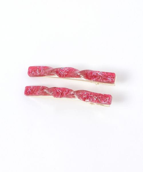 niko and .ツイストラメヘアクリップ レッド ウィメンズグッズ ニコアンド 328640 and ST アンドエスティ(旧ドットエスティ) niko and .ツイストラメヘアクリップ レッド ウィメンズグッズ ニコアンド 328640 and ST アンドエスティ(旧ドットエスティ)