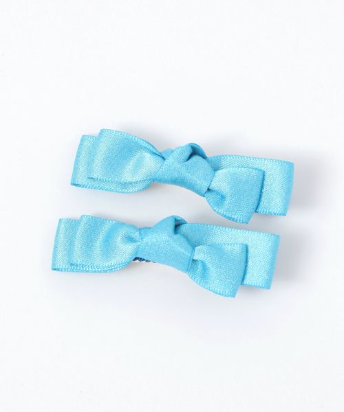 niko and .サテンリボンヘアクリップ ライトブルー ウィメンズグッズ ニコアンド 328641 and ST アンドエスティ(旧ドットエスティ) niko and .サテンリボンヘアクリップ ライトブルー ウィメンズグッズ ニコアンド 328641 and ST アンドエスティ(旧ドットエスティ)