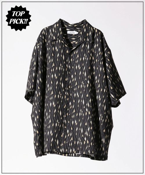 niko and .アソート総柄シャツ シルバー L メンズインナー ニコアンド 425590 and ST アンドエスティ(旧ドットエスティ) niko and .アソート総柄シャツ シルバー L メンズインナー ニコアンド 425590 and ST アンドエスティ(旧ドットエスティ)