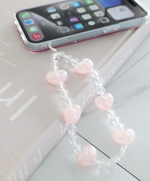 niko and .モチーフビーズストラップ[tiny tiny(ティニーティニー)] ピンク ｔｉｎｙ ｔｉｎｙ ニコアンド 450618 and ST アンドエスティ（旧ドットエスティ）