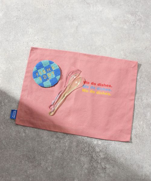 niko and .【FISHS EDDY(フィッシュエディ)】ランチマット ピンク ＦＩＳＨＳ ＥＤＤＹ ニコアンド 450891 and ST アンドエスティ（旧ドットエスティ）