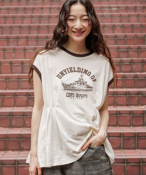 niko and .タックアソートリンガーTシャツ ライトグレー M ウィメンズインナー ニコアンド 451765 and ST アンドエスティ(旧ドットエスティ) niko and .タックアソートリンガーTシャツ ライトグレー M ウィメンズインナー ニコアンド 451765 and ST アンドエスティ(旧ドットエスティ)