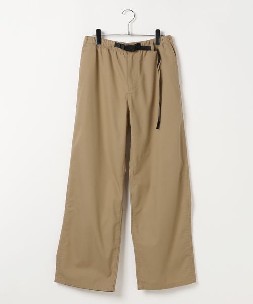 niko and .【GRAMICCI(グラミチ)】TWILL WIDE PANTS ブラウン L メンズボトムス ニコアンド 455384 and ST アンドエスティ(旧ドットエスティ) niko and .【GRAMICCI(グラミチ)】TWILL WIDE PANTS ブラウン L メンズボトムス ニコアンド 455384 and ST アンドエスティ(旧ドットエスティ)