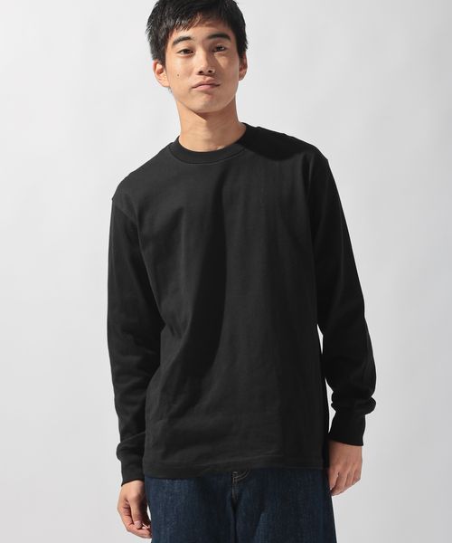 niko and .【Hanes(ヘインズ)】KURO クルーネックロングスリーブTシャツ シルバー L メンズインナー ニコアンド 455395 and ST アンドエスティ(旧ドットエスティ) niko and .【Hanes(ヘインズ)】KURO クルーネックロングスリーブTシャツ シルバー L メンズインナー ニコアンド 455395 and ST アンドエスティ(旧ドットエスティ)