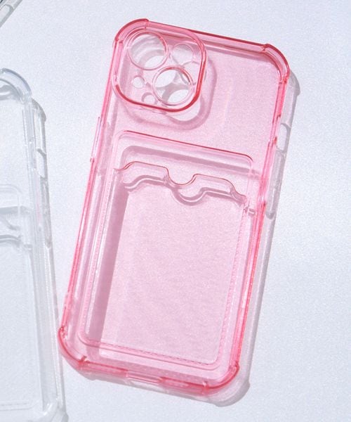 niko and .カードケース付きiPhone15ケース[tiny tiny(ティニーティニー)] ピンク ｔｉｎｙ ｔｉｎｙ ニコアンド 459189 and ST アンドエスティ（旧ドットエスティ）