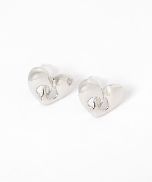niko and .ツイストハートピアス グレー ウィメンズグッズ ニコアンド 459517 and ST アンドエスティ(旧ドットエスティ) niko and .ツイストハートピアス グレー ウィメンズグッズ ニコアンド 459517 and ST アンドエスティ(旧ドットエスティ)