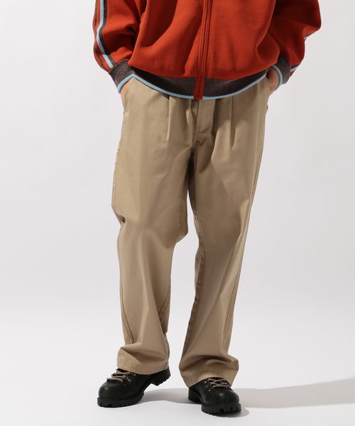 niko and .【Dickies(ディッキーズ)】別注TC TWILL EASY PANTS ブラウン L メンズボトムス ニコアンド 491828 and ST アンドエスティ(旧ドットエスティ) niko and .【Dickies(ディッキーズ)】別注TC TWILL EASY PANTS ブラウン L メンズボトムス ニコアンド 491828 and ST アンドエスティ(旧ドットエスティ)