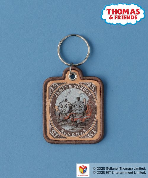 niko and .【きかんしゃトーマス】刺繍キーホルダー ステーショナリー ホワイト ニコアンド 492837 and ST アンドエスティ(旧ドットエスティ) niko and .【きかんしゃトーマス】刺繍キーホルダー ステーショナリー ホワイト ニコアンド 492837 and ST アンドエスティ(旧ドットエスティ)