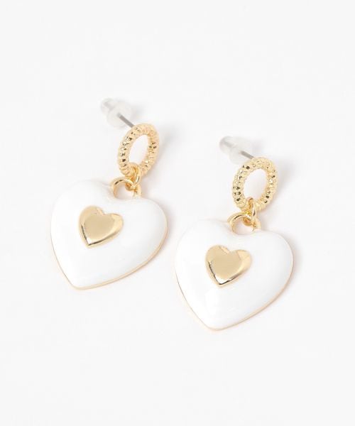 niko and .ハートリングピアス ライトグレー ウィメンズグッズ ニコアンド 492843 and ST アンドエスティ(旧ドットエスティ) niko and .ハートリングピアス ライトグレー ウィメンズグッズ ニコアンド 492843 and ST アンドエスティ(旧ドットエスティ)