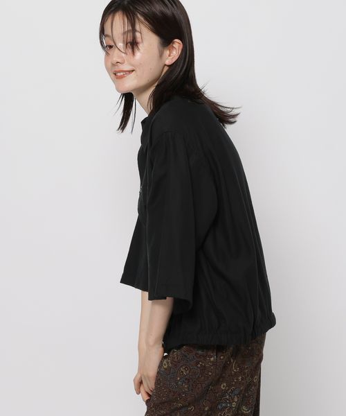 niko and .テロテロツイルワークシャツ シルバー M ウィメンズインナー ニコアンド 494542 and ST アンドエスティ(旧ドットエスティ) niko and .テロテロツイルワークシャツ シルバー M ウィメンズインナー ニコアンド 494542 and ST アンドエスティ(旧ドットエスティ)