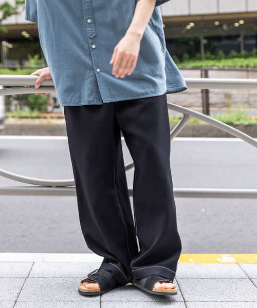 niko and .ワイドイージーパンツ シルバー L メンズボトムス ニコアンド 494749 and ST アンドエスティ(旧ドットエスティ) niko and .ワイドイージーパンツ シルバー L メンズボトムス ニコアンド 494749 and ST アンドエスティ(旧ドットエスティ)
