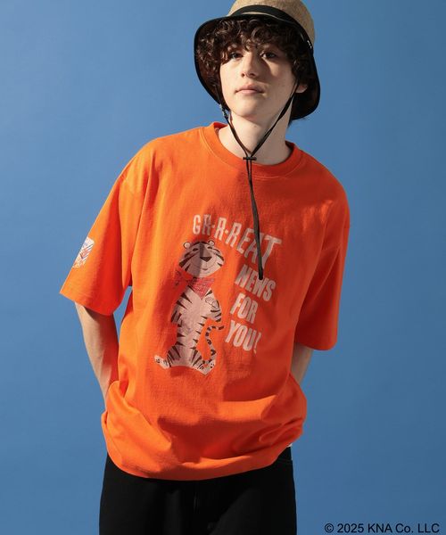 niko and .ケロッグコラボアソートTシャツ オレンジ M メンズインナー ニコアンド 494882 and ST アンドエスティ(旧ドットエスティ) niko and .ケロッグコラボアソートTシャツ オレンジ M メンズインナー ニコアンド 494882 and ST アンドエスティ(旧ドットエスティ)
