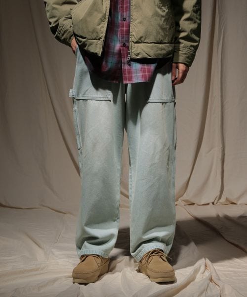 niko and .PAINTER DENIM[niko and ...JEANS 2025AW] ライトブルー M メンズボトムス ニコアンド 496148 and ST アンドエスティ（旧ドットエスティ）