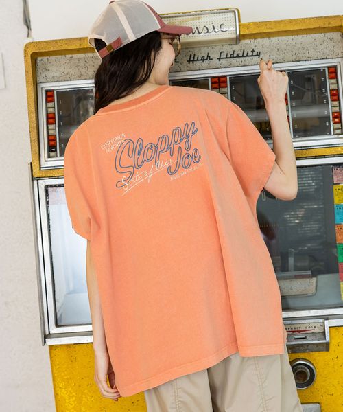 niko and .バック刺繍BIGフレンチTシャツ オレンジ M ウィメンズインナー ニコアンド 496210 and ST アンドエスティ(旧ドットエスティ) niko and .バック刺繍BIGフレンチTシャツ オレンジ M ウィメンズインナー ニコアンド 496210 and ST アンドエスティ(旧ドットエスティ)