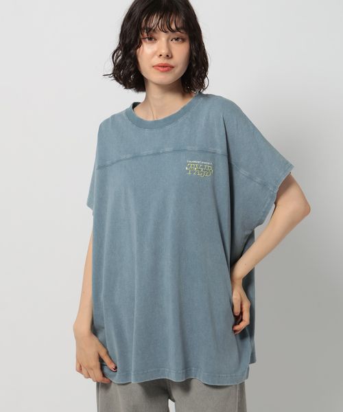 niko and .バック刺繍BIGフレンチTシャツ ライトブルー L ウィメンズインナー ニコアンド 496210 and ST アンドエスティ(旧ドットエスティ) niko and .バック刺繍BIGフレンチTシャツ ライトブルー L ウィメンズインナー ニコアンド 496210 and ST アンドエスティ(旧ドットエスティ)