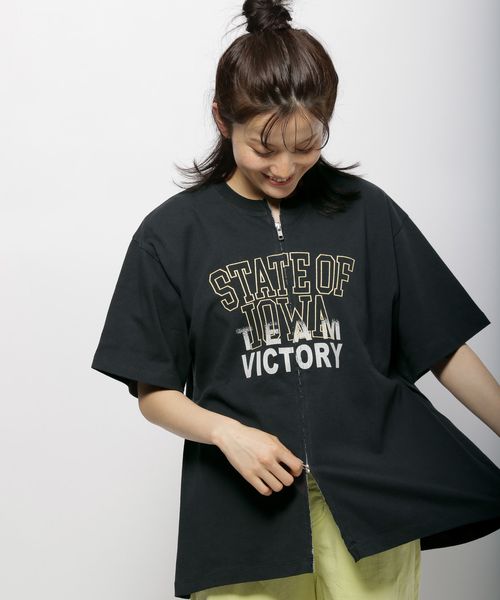 niko and .アソートプリントダブルZIPTシャツ シルバー FREE ウィメンズインナー ニコアンド 496214 and ST アンドエスティ(旧ドットエスティ) niko and .アソートプリントダブルZIPTシャツ シルバー FREE ウィメンズインナー ニコアンド 496214 and ST アンドエスティ(旧ドットエスティ)
