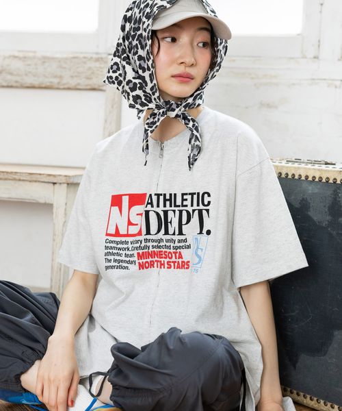 niko and .アソートプリントダブルZIPTシャツ ライトベージュ FREE ウィメンズインナー ニコアンド 496214 and ST アンドエスティ(旧ドットエスティ) niko and .アソートプリントダブルZIPTシャツ ライトベージュ FREE ウィメンズインナー ニコアンド 496214 and ST アンドエスティ(旧ドットエスティ)