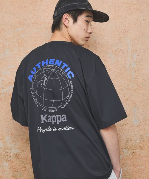 niko and .【水陸両用】【Kappa】別注プリントTシャツ シルバー L メンズインナー ニコアンド 496378 and ST アンドエスティ(旧ドットエスティ) niko and .【水陸両用】【Kappa】別注プリントTシャツ シルバー L メンズインナー ニコアンド 496378 and ST アンドエスティ(旧ドットエスティ)