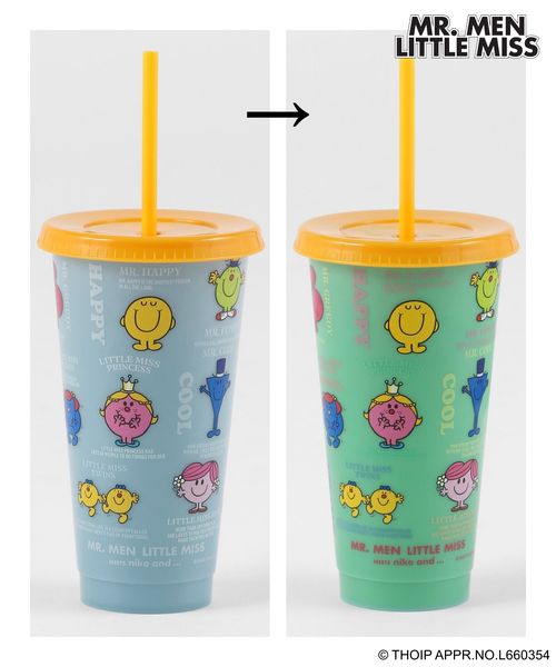 niko and .【ミスターメン リトルミス】カラーチェンジタンブラー/容量710ml 食器 ライトブルー ニコアンド 496889 and ST アンドエスティ(旧ドットエスティ) niko and .【ミスターメン リトルミス】カラーチェンジタンブラー/容量710ml 食器 ライトブルー ニコアンド 496889 and ST アンドエスティ(旧ドットエスティ)