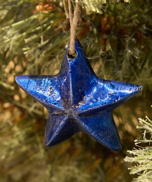 niko and .【2025Xmas】ミニスターオーナメント 季節（クリスマス） ライトブルー ニコアンド 499343 and ST アンドエスティ（旧ドットエスティ）