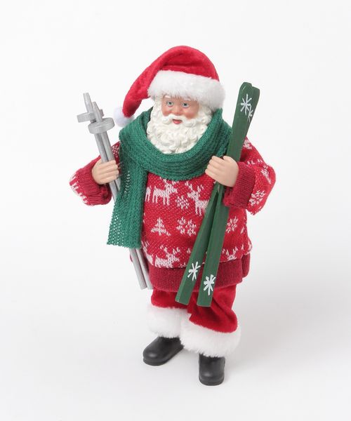 niko and .【2025Xmas】スタンドサンタオブジェ 季節（クリスマス） ホワイト ニコアンド 499586 and ST アンドエスティ（旧ドットエスティ）