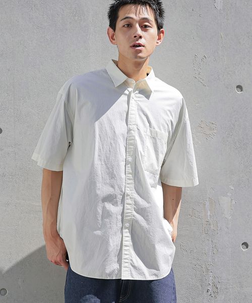 niko and .COOLFEELING半袖シャツ ライトグレー M メンズインナー ニコアンド 568247 and ST アンドエスティ(旧ドットエスティ) niko and .COOLFEELING半袖シャツ ライトグレー M メンズインナー ニコアンド 568247 and ST アンドエスティ(旧ドットエスティ)