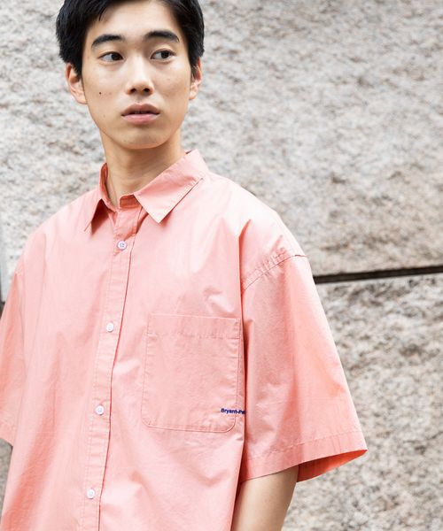 niko and .COOLFEELING半袖シャツ ピンク M メンズインナー ニコアンド 568247 and ST アンドエスティ(旧ドットエスティ) niko and .COOLFEELING半袖シャツ ピンク M メンズインナー ニコアンド 568247 and ST アンドエスティ(旧ドットエスティ)